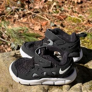 Nike Kids Black and White Sneakers